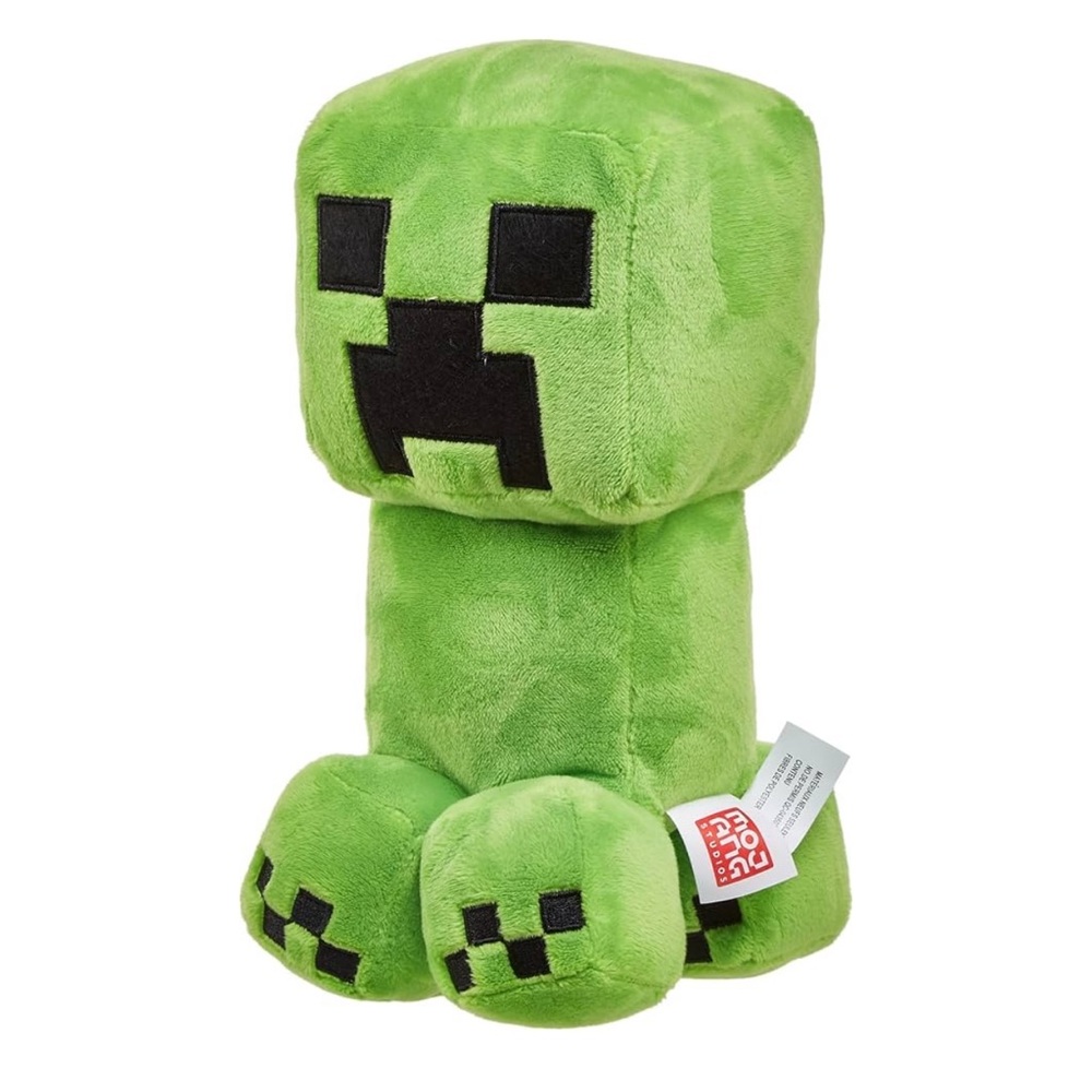 The Minecraft Movie Plush Creeper, 8-Inch (Green)